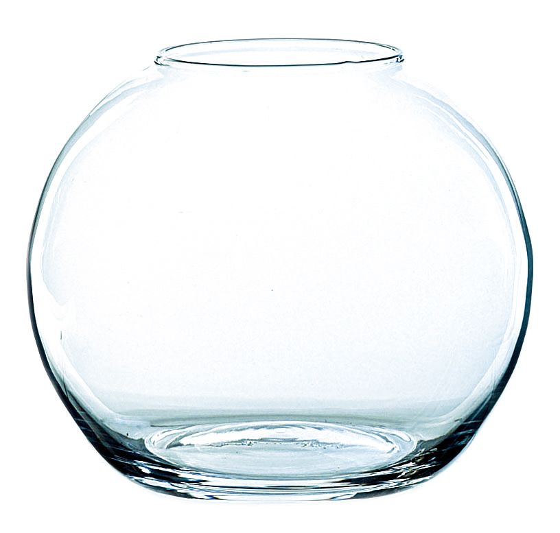 GLOBE_VERRE TRANSPARENT_H 17cm_DIAM 19cm_1514 