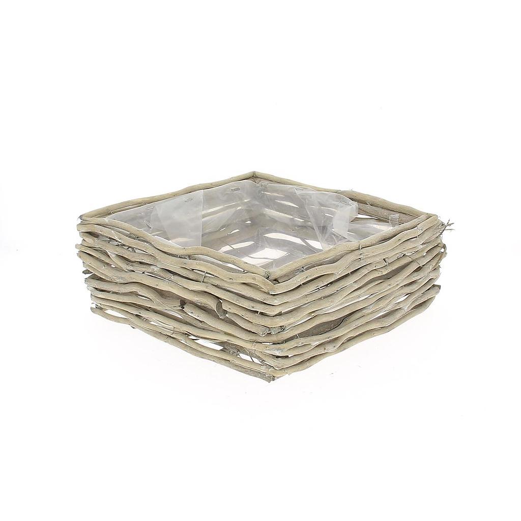 VANNERIE GRISE 25x25CM H 10CM_17LY2003_25508