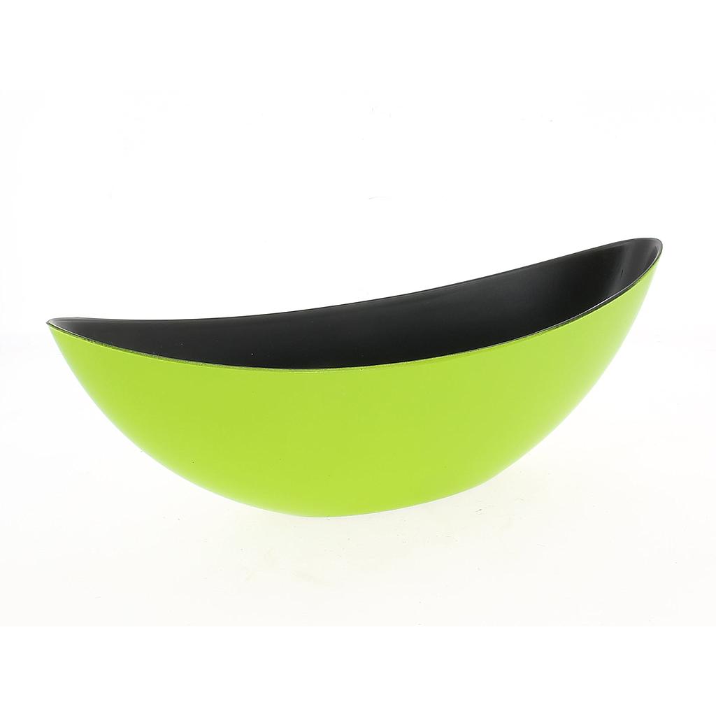 BARQUE PLASTIQUE VERT 39x12H13CM