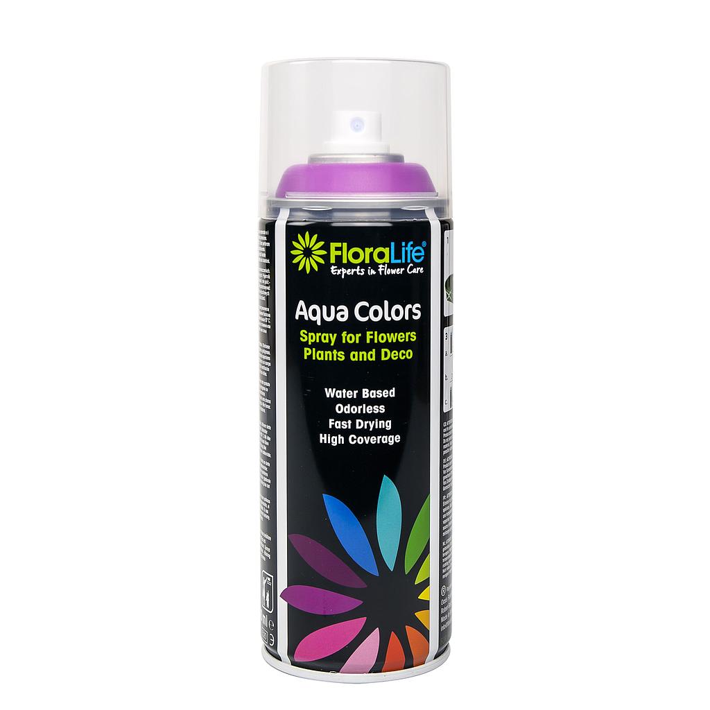 SPRAY PEINTURE POUR FLEURS_AQUA COLORS_OASIS FLORALIFE _ FUCHSIA 400ml_30-20410