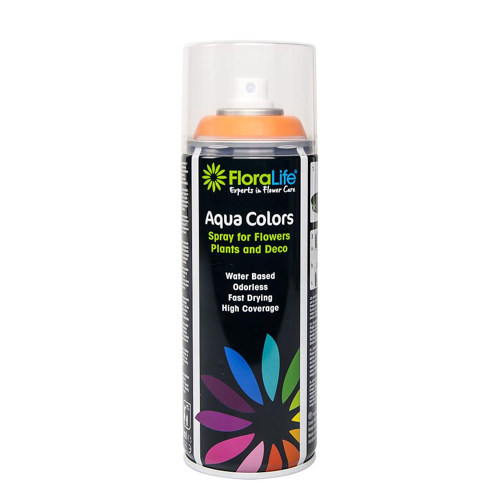 SPRAY PEINTURE POUR FLEURS_AQUA COLORS_OASIS FLORALIFE _ORANGE 400ml_30-20260