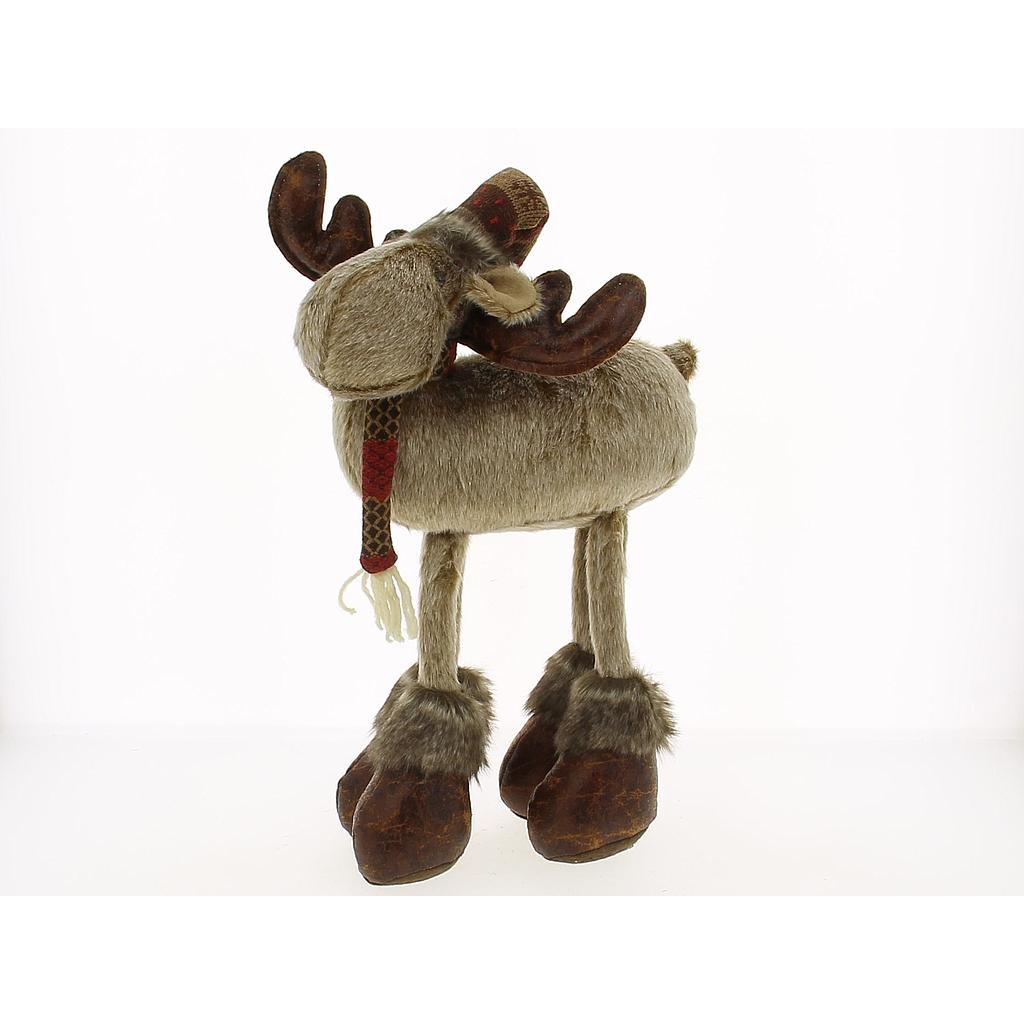 RENNES CARIBOU SUR 4 PATTES BRUN 20x14x40cm _18OH2006