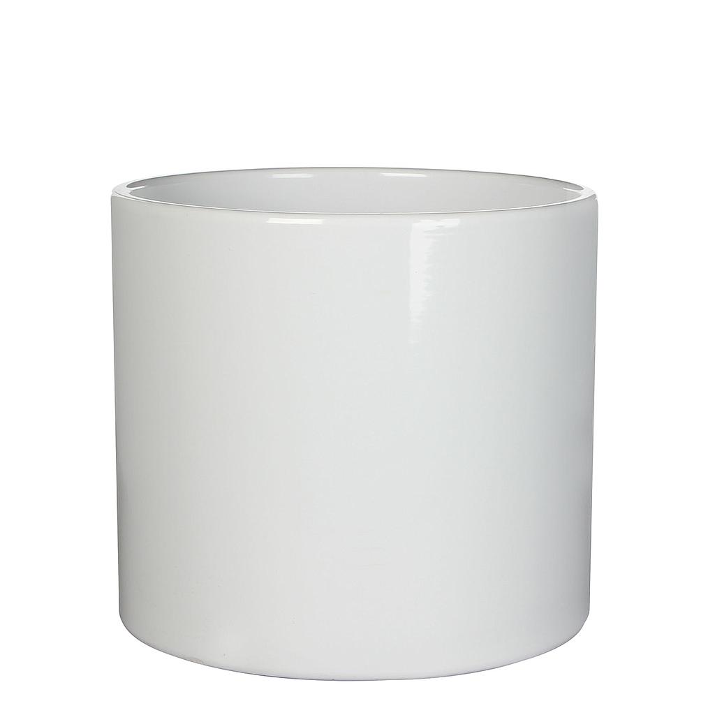 POT ROND BLANC_ERA_ H21,5cm DIAM 23cm_144056