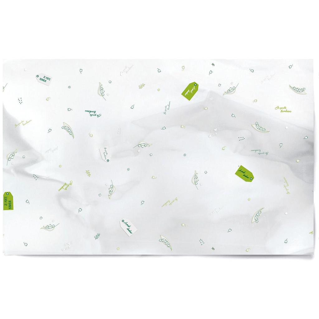 RAME MUGUET 25x30cm_250 FEUILLES_190091