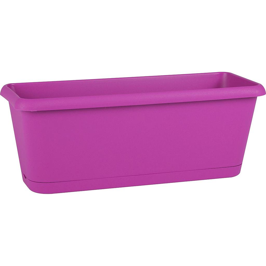 JARDINIERE CHORUS + PLATEAU_40 cm_FUCHSIA_013529