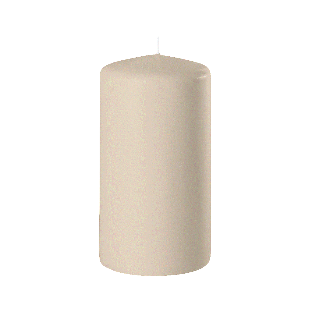 BOUGIE CYLINDRIQUE_60/40 x24pcs_SABLE_SAFE CANDLE_8-T6040-24