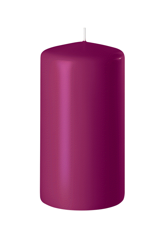 BOUGIE CYLINDRIQUE_100/60 x8pcs_FRAMBOISE_SAFE CANDLE_8-T10060-8