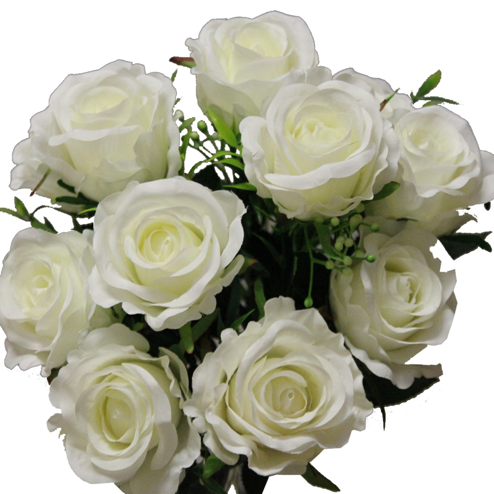 BOUQUET ROSE GYPSOPHILEx11_CREME_YM002_C