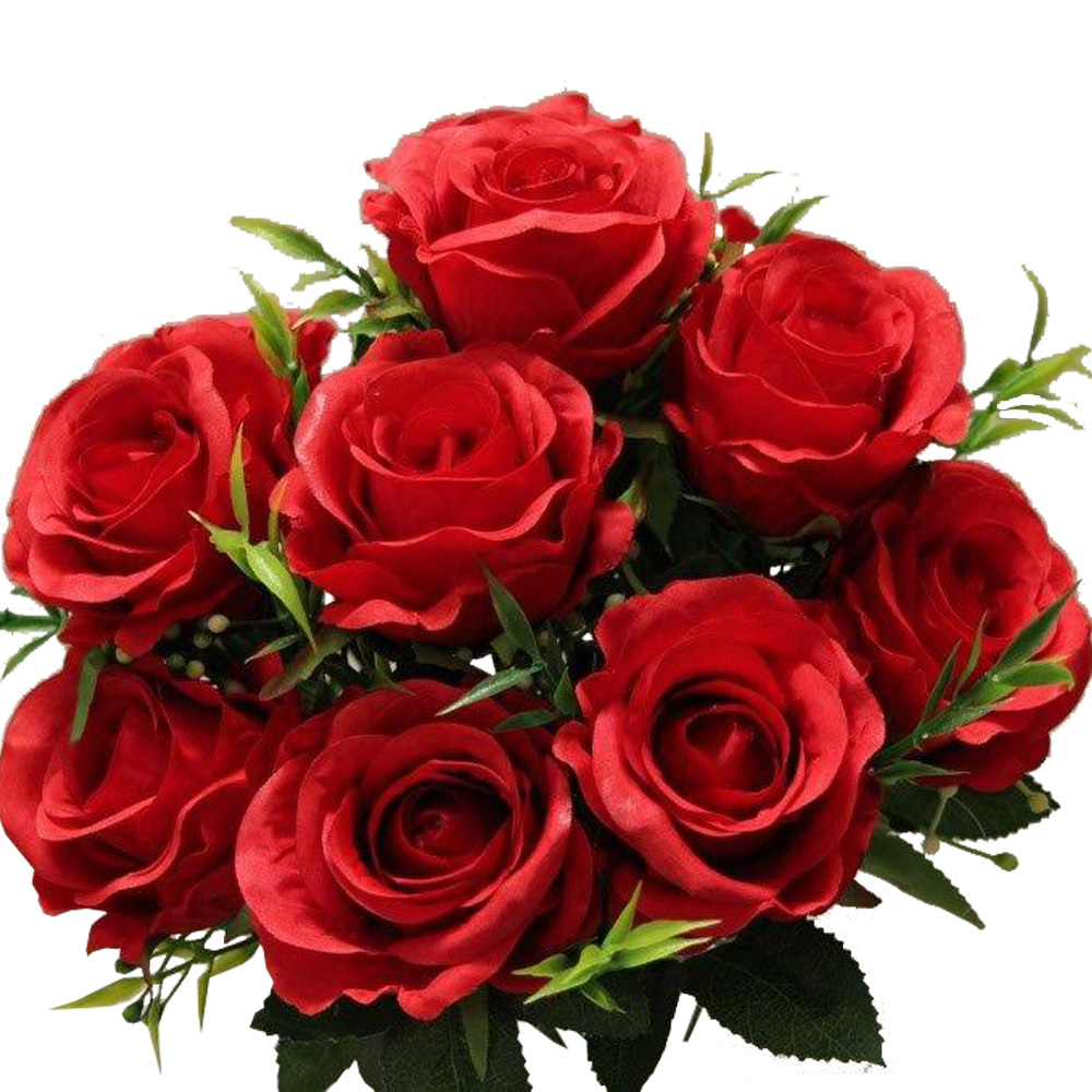 BOUQUET ROSE GYPSOPHILEx11_ROUGE_YM002_R