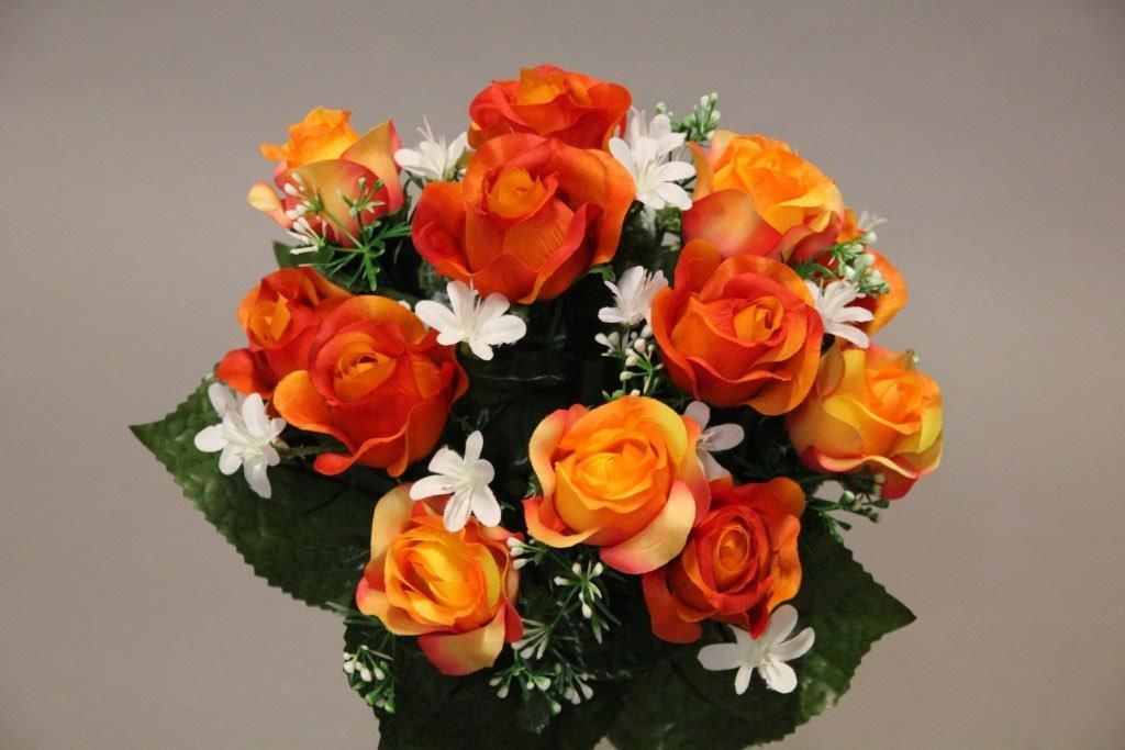 BOUQUET ROSE x 13_ORANGE_1608755_O