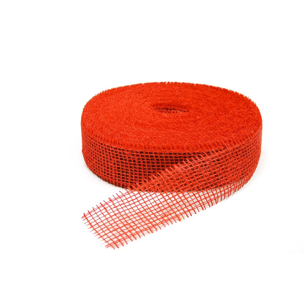 RUBAN JUTE_ROUGE_5cm x 40m_287625