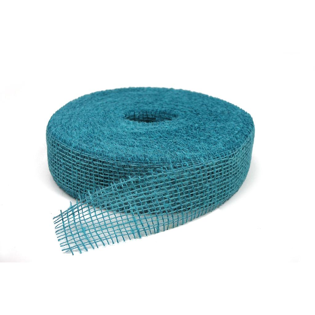 RUBAN JUTE_TURQUOISE_5cm x 40m_271343_6550