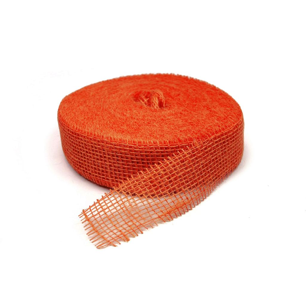 RUBAN JUTE_ORANGE_5cm x 40m_296843_8280