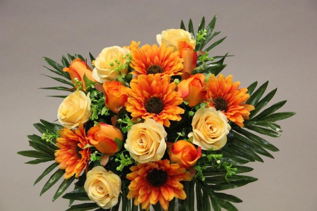 BOUQUET ROSE GERBERASx 18_ORANGE_1418811_O