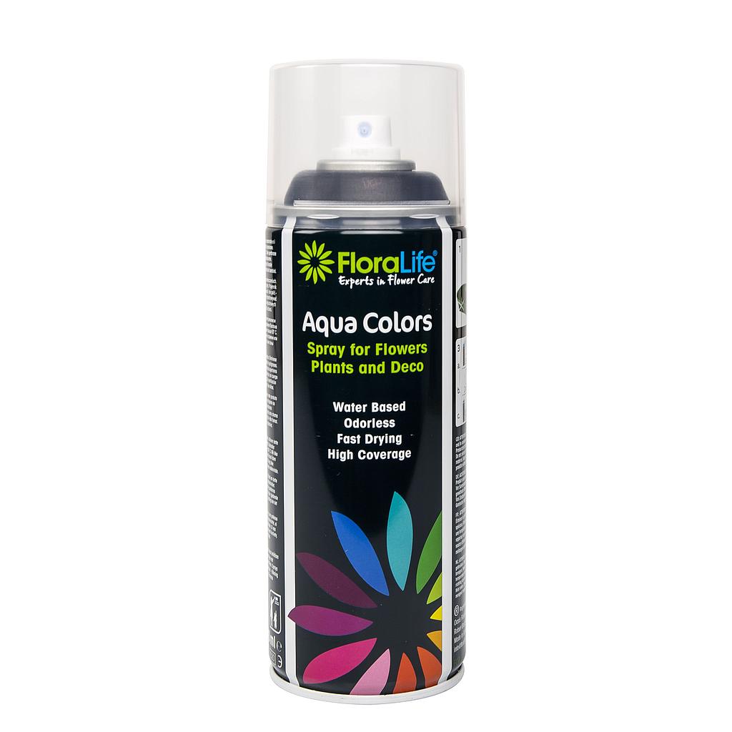 SPRAY PEINTURE POUR FLEURS_AQUA COLORS_OASIS FLORALIFE _NOIR 400ml_5435