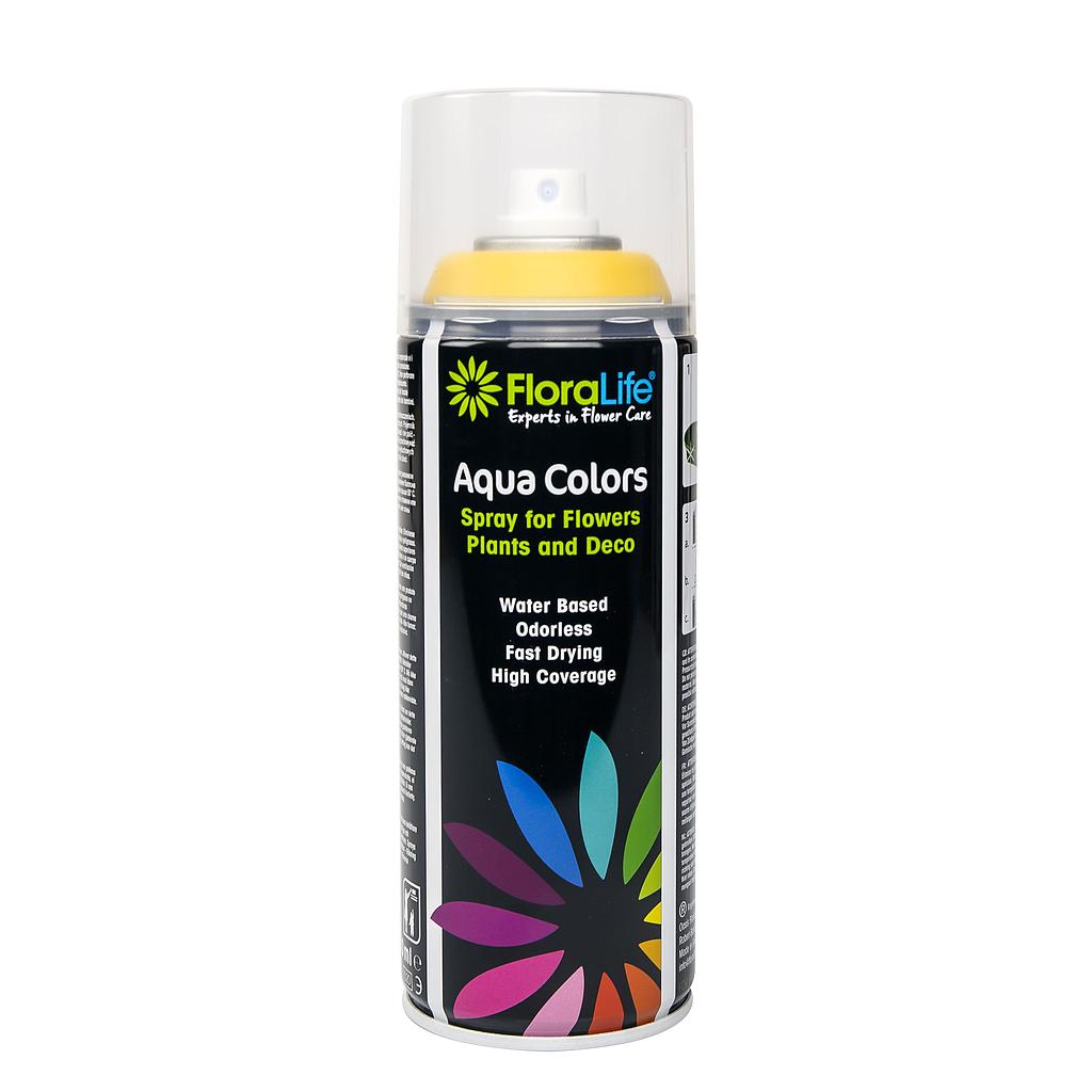 SPRAY PEINTURE POUR FLEURS_AQUA COLORS_OASIS FLORALIFE _ORANGE MELON 400ml_30-20200