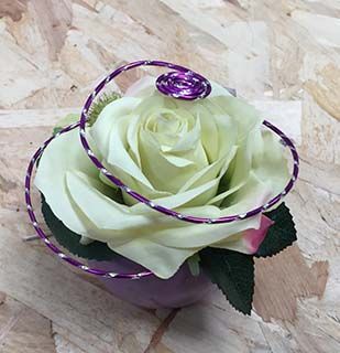 ROSE ROMANCE_COMPO FLORALE_VERT_RRCF-V