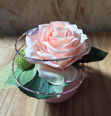 ROSE ROMANCE_COMPO FLORALE_ROSE PALE_RRCF-PC