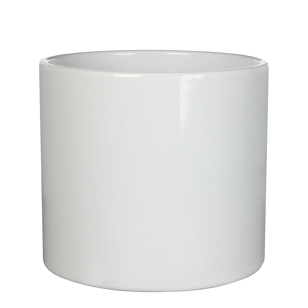 POT ROND BLANC_ERA_ H26cm DIAM 28cm_144057