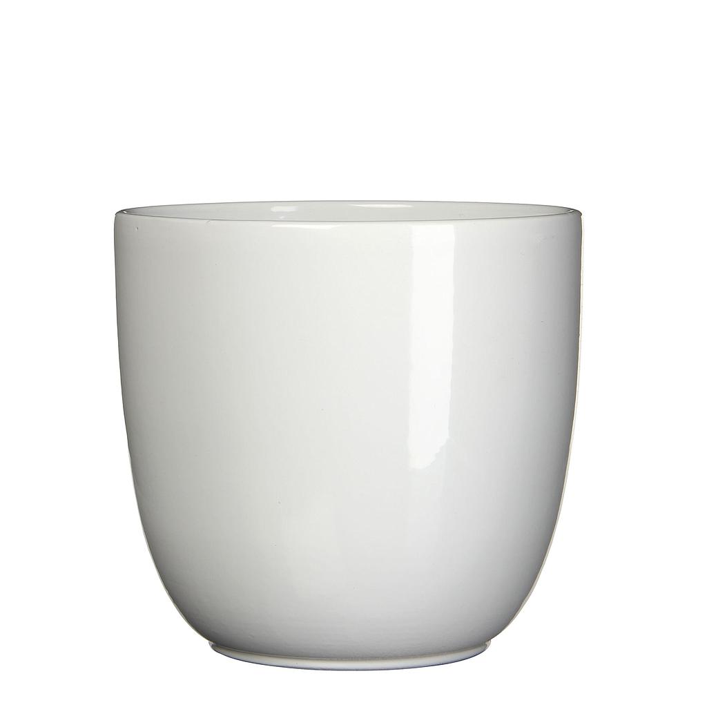 POT ROND TOSCANE _BLANC_H23cm DIA25cm_144689