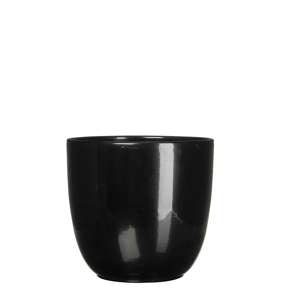 POT ROND TUSCA _NOIR_H18,5cm - Diam 19,5cm_144787