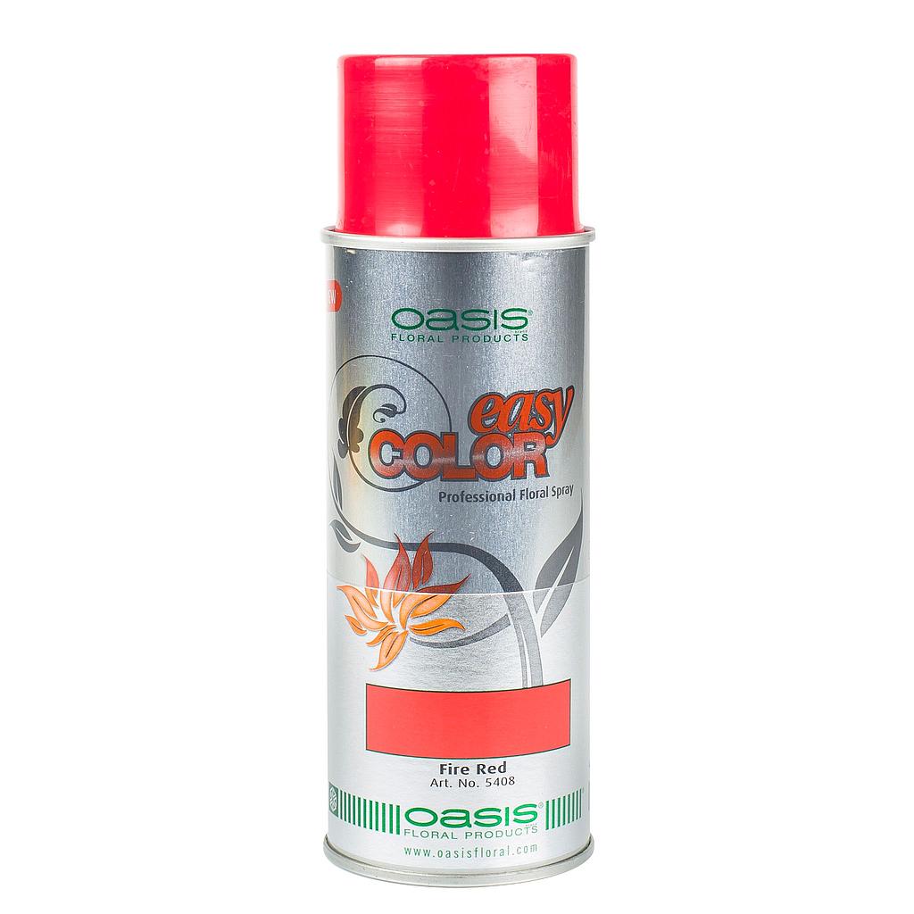 SPRAY COULEUR_ROUGE VIF_BOMBE DE PEINTURE POUR FLEURS_ EASY COLOR_400ml_OASIS_30-05408