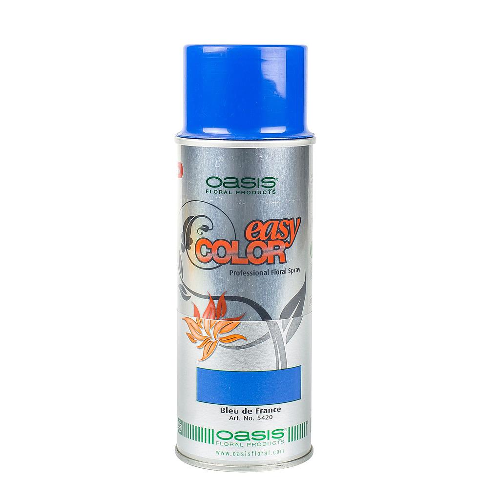 SPRAY COULEUR_BLEU DE FRANCE_BOMBE DE PEINTURE POUR FLEURS_ EASY COLOR_400ml_OASIS_30-05420