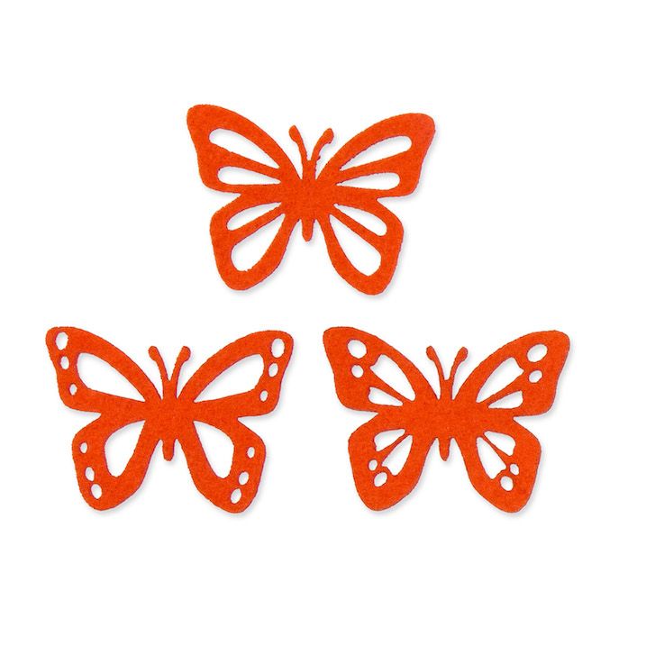 PAPILLON EN FEUTRINE_SACHET DE 36pcs_ORANGE_63178-055-68