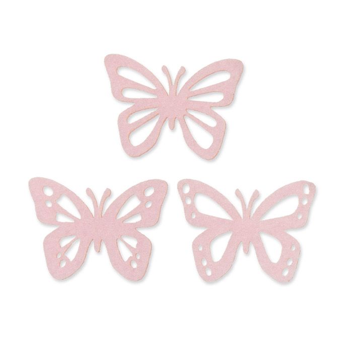 PAPILLON EN FEUTRINE_SACHET DE 36pcs_ROSE PALE_63178-055-424