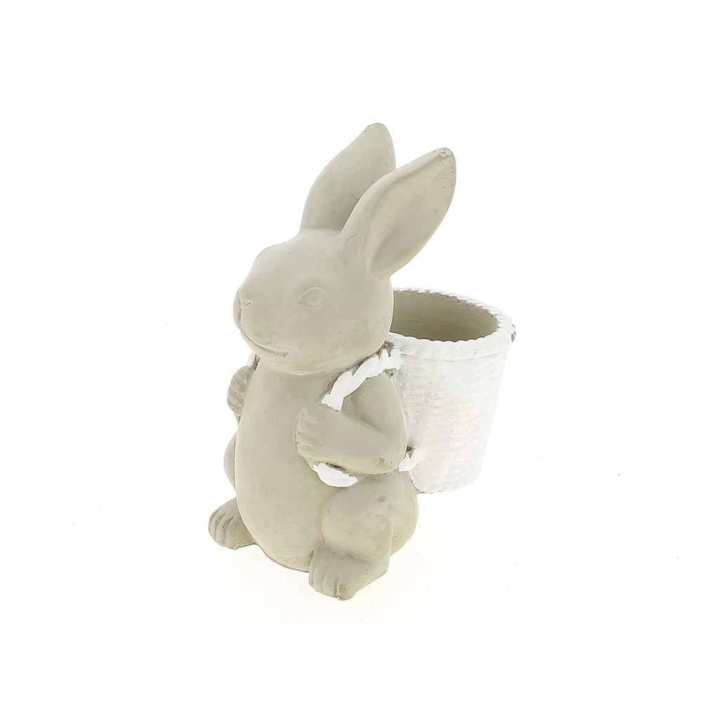 POT LAPIN VERT _13,5x9x18cm_19DL1048-V