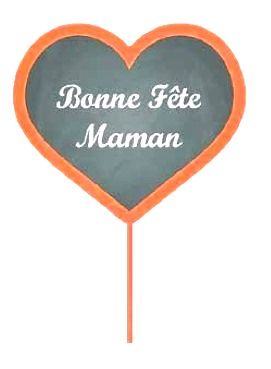 ARDOISE ROSE BONNE FETE MAMANx12pièces_6,5cm x H50cm_ARD30-R